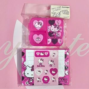 Hello Kitty Mini Letter Set + Storage Case